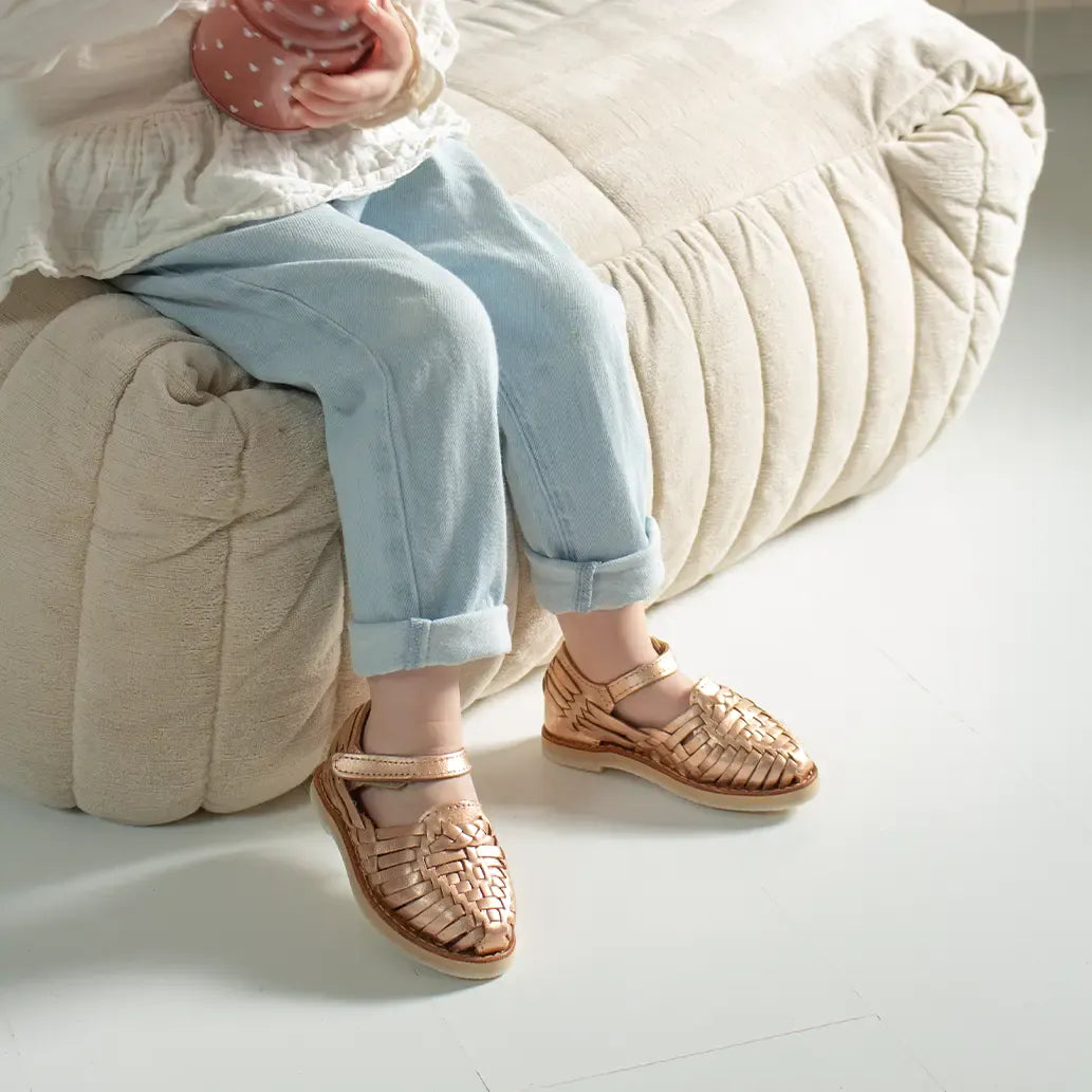 Alegria Or Rose - Huarache enfant Mapache