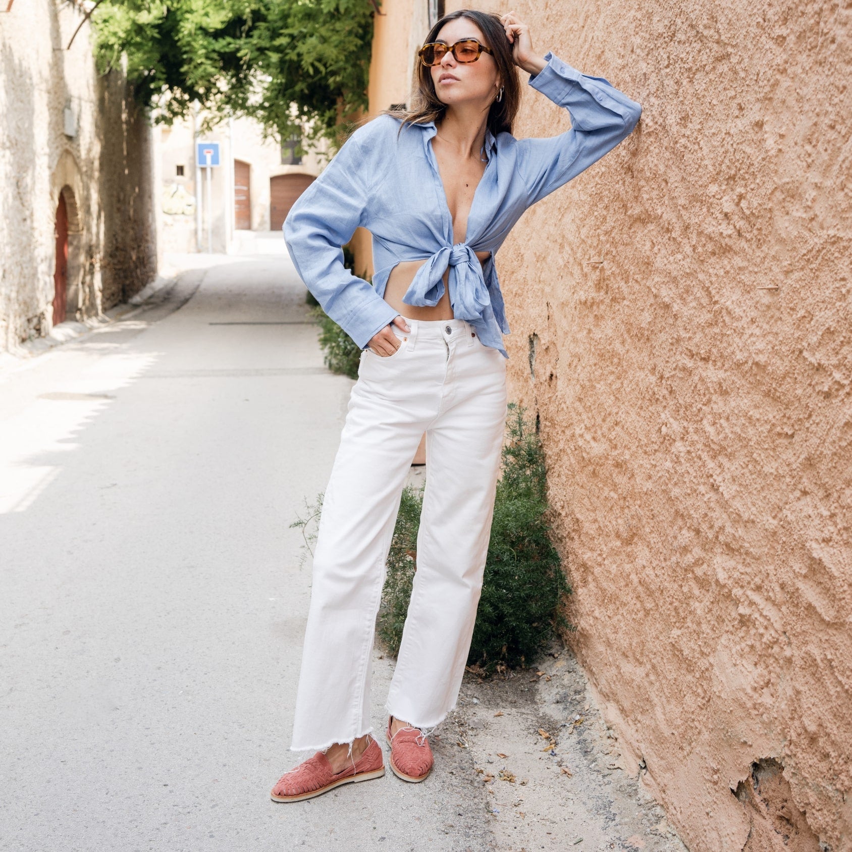 Mapache - Lookbook SS24 - Alegre Suede Framboise