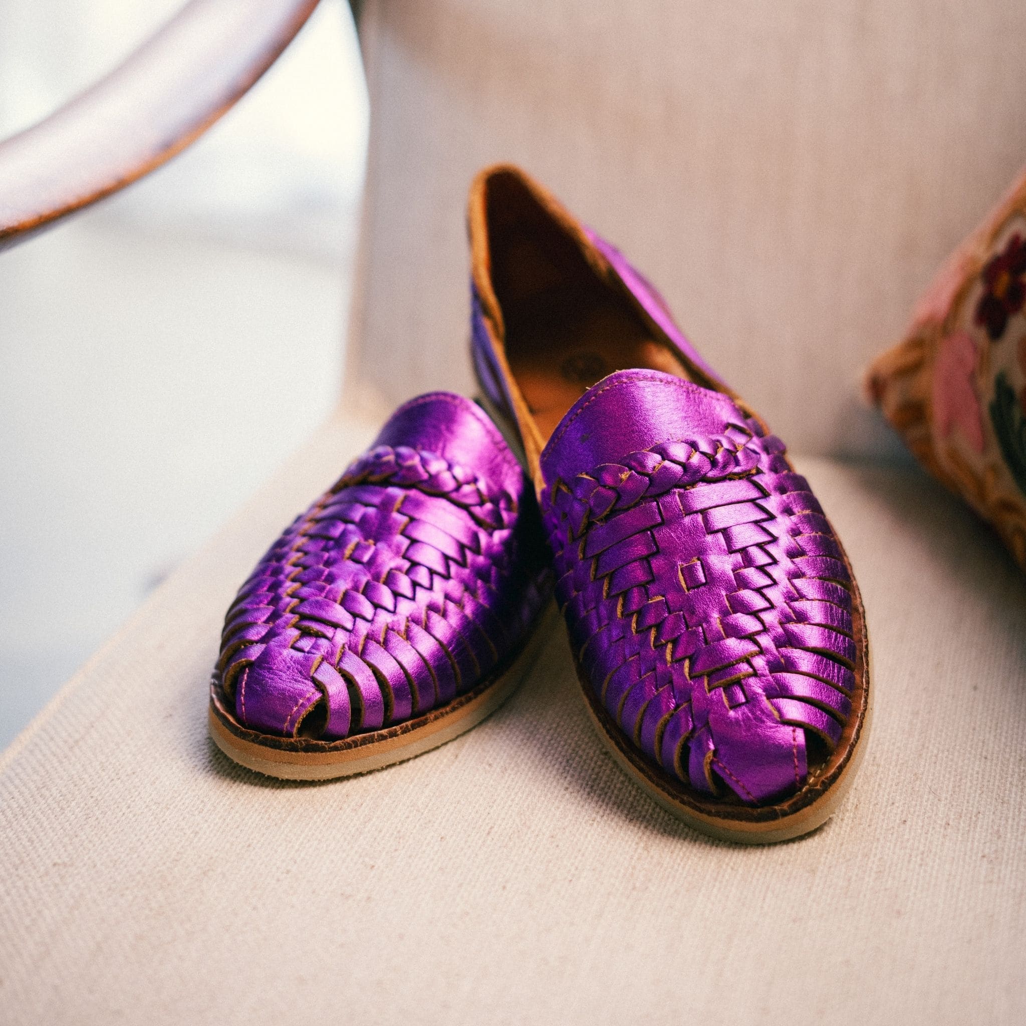 Alegre Violet Flashy - Huarache Mapache