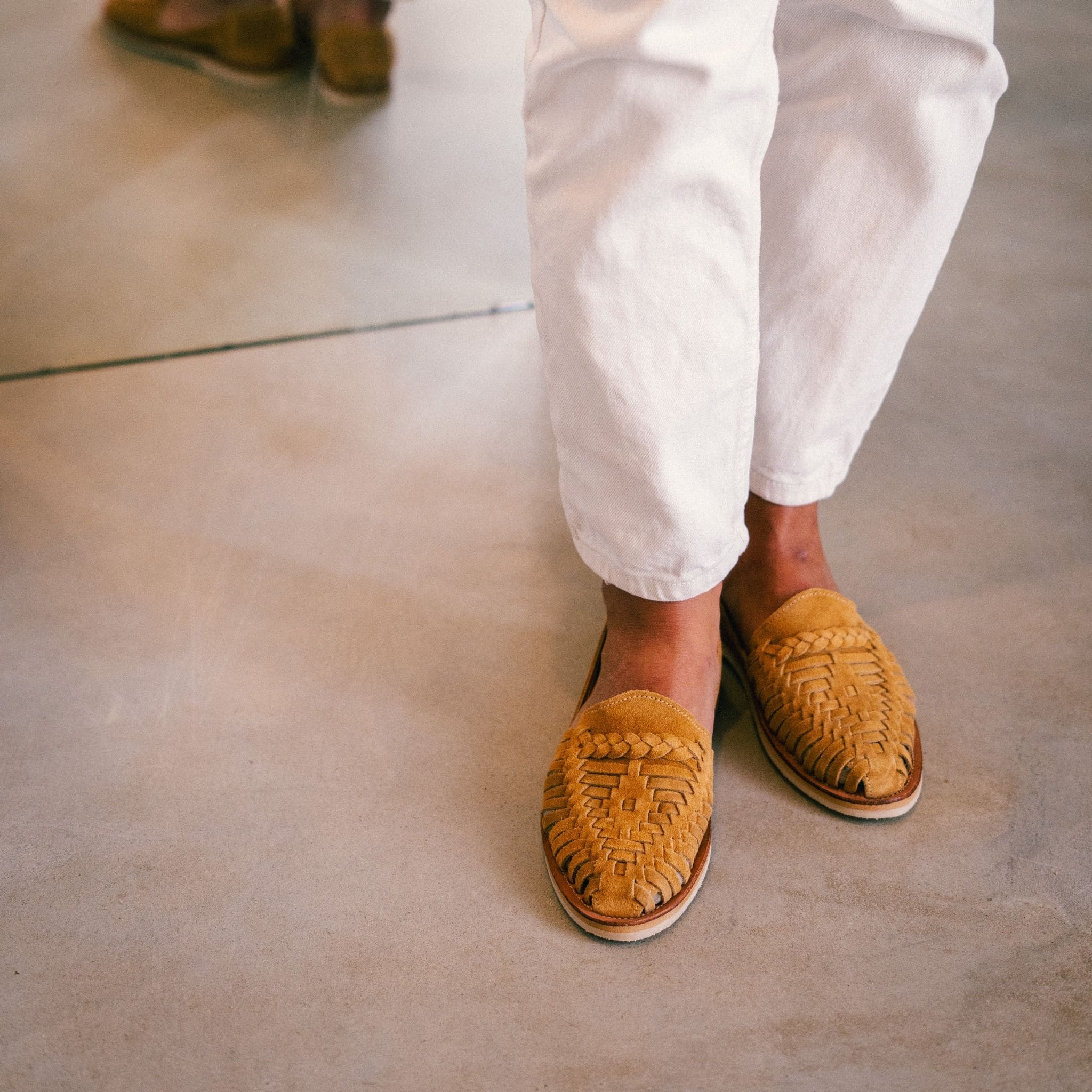 Alegre Suede Camel - Huarache Mapache