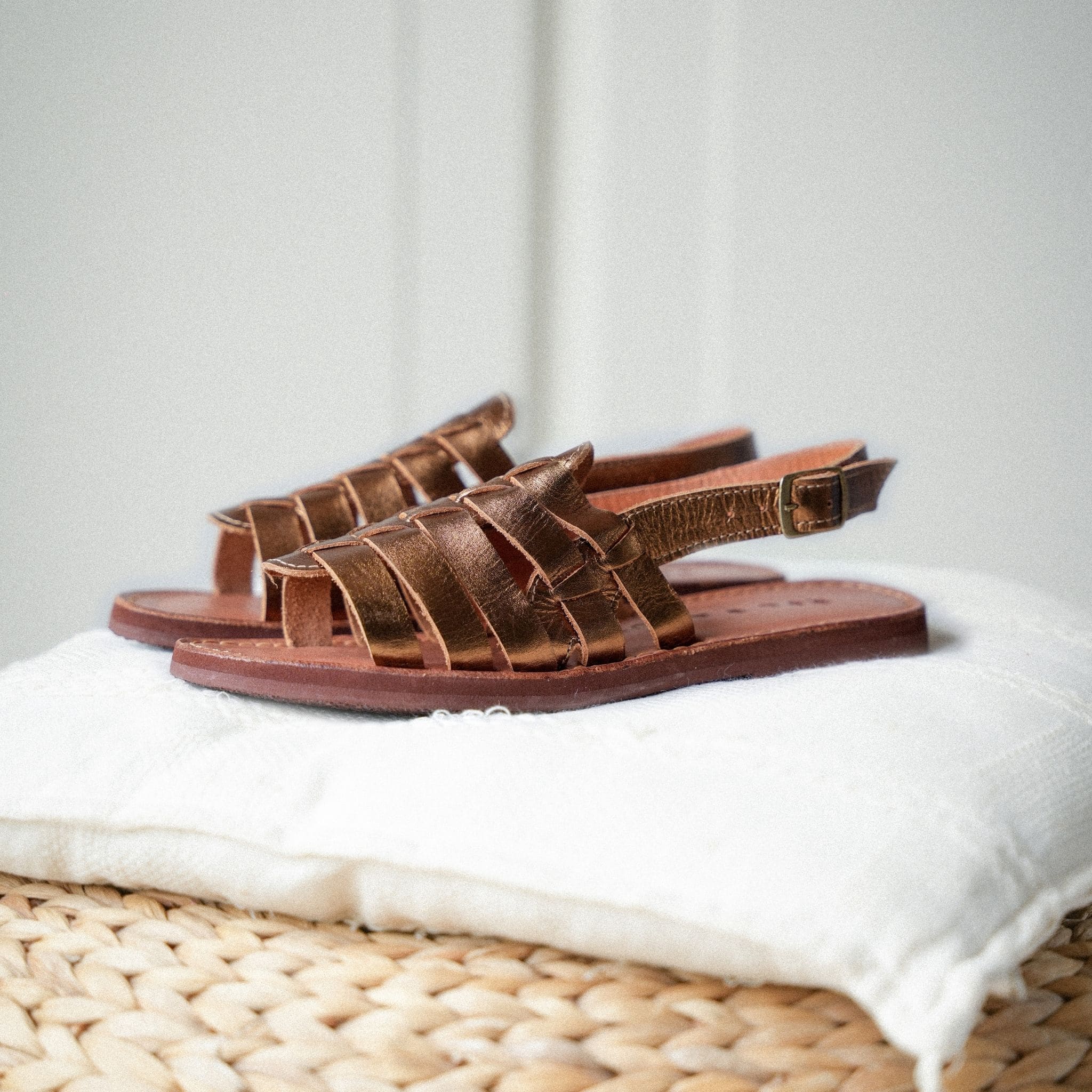 CALI BRONZE - SANDALE FEMME MAPACHE