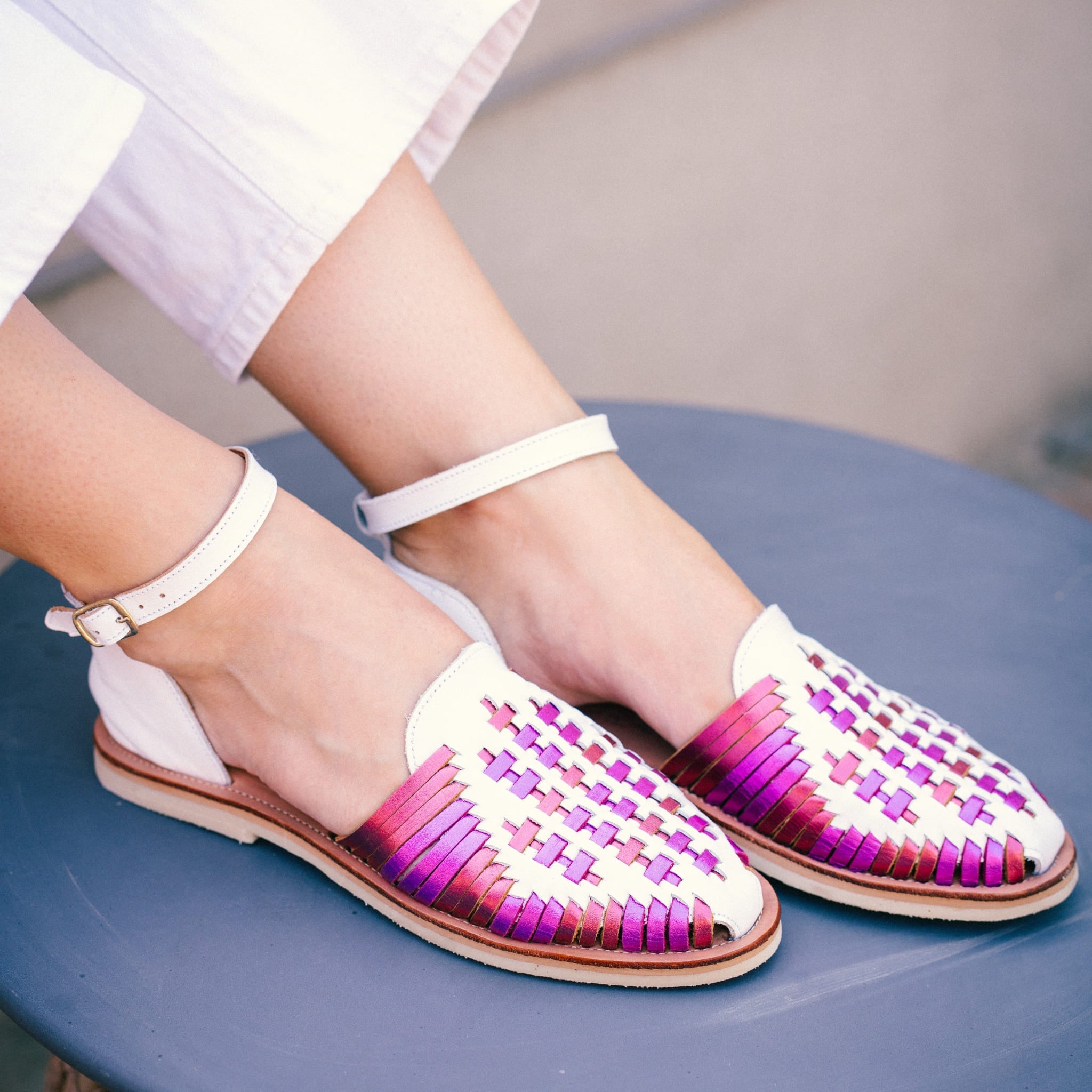 Camila Multi Rose - Huarache Mapache