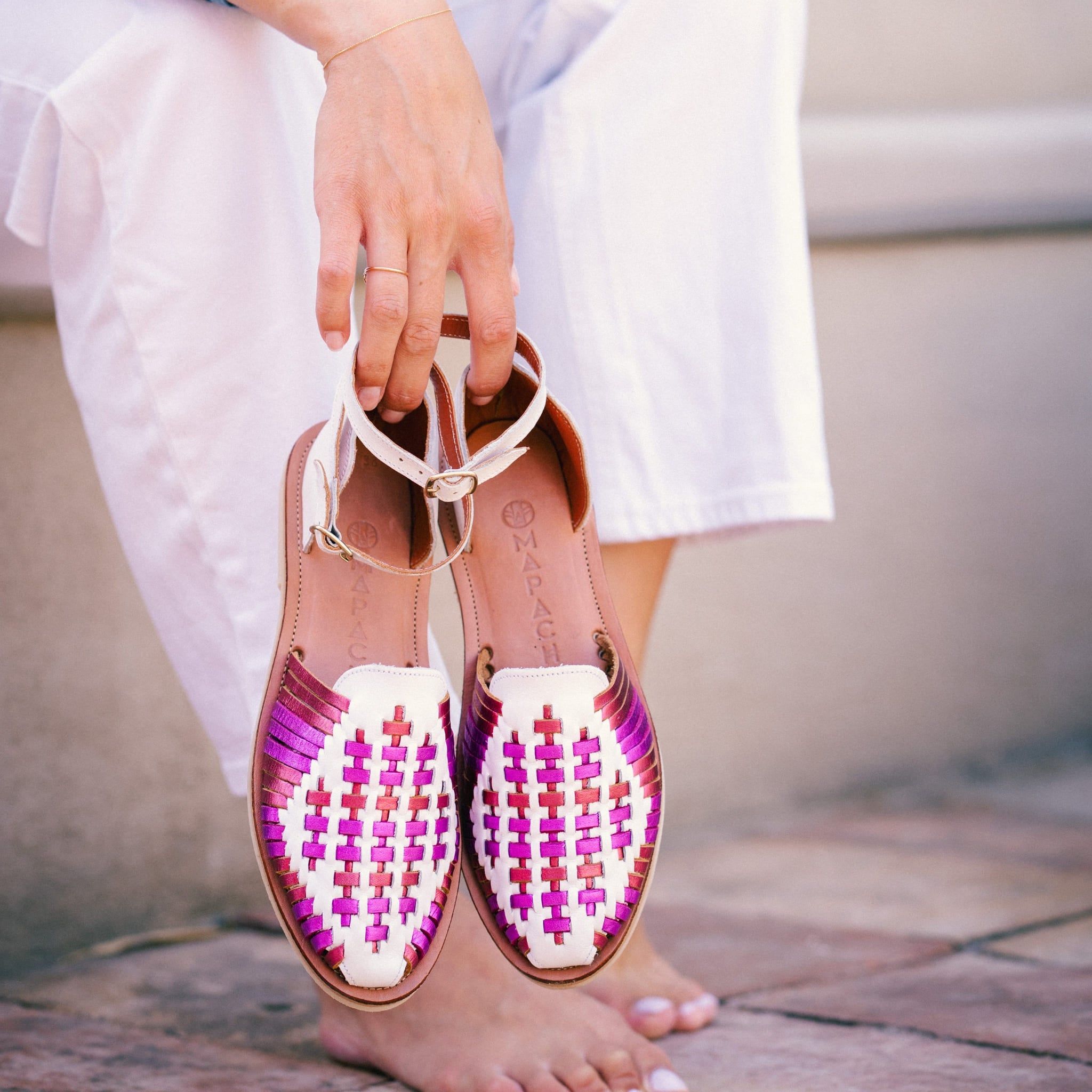 Camila Multi Rose - Huarache Mapache