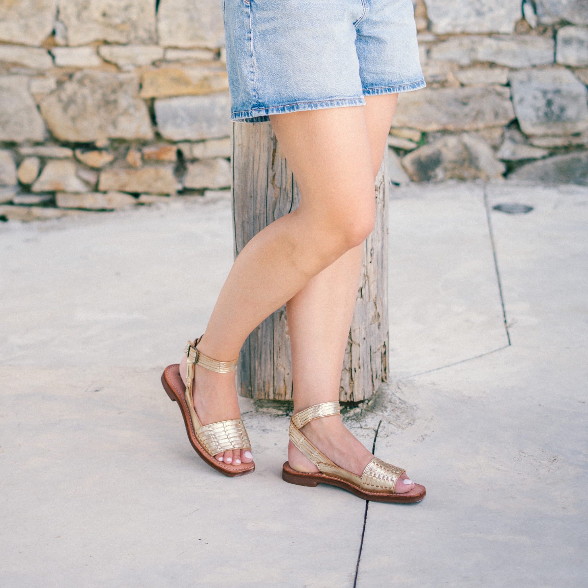 GLORIA CHAMPAGNE - SANDALE FEMME MAPACHE