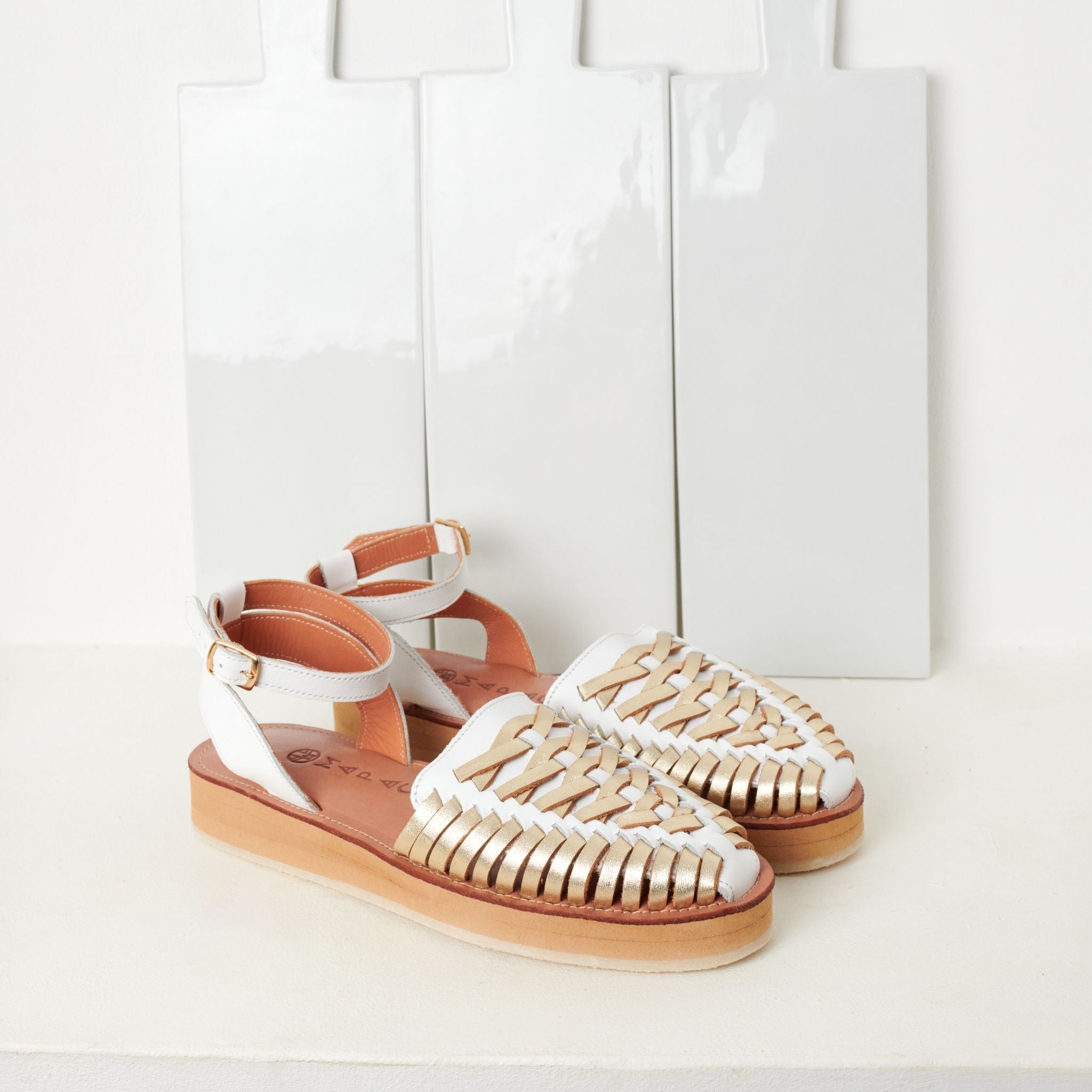 LOMA COCO CHAMPAGNE - SANDALE FEMME MAPACHE