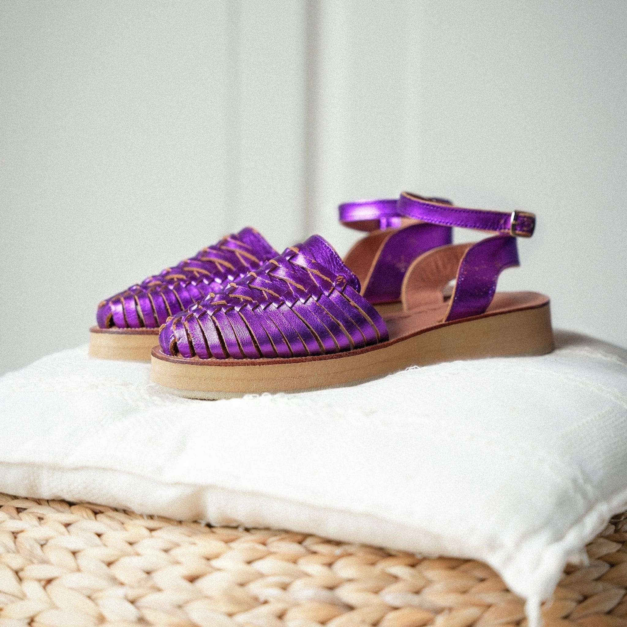 LOMA VIOLET FLASHY - SANDALE FEMME MAPACHE