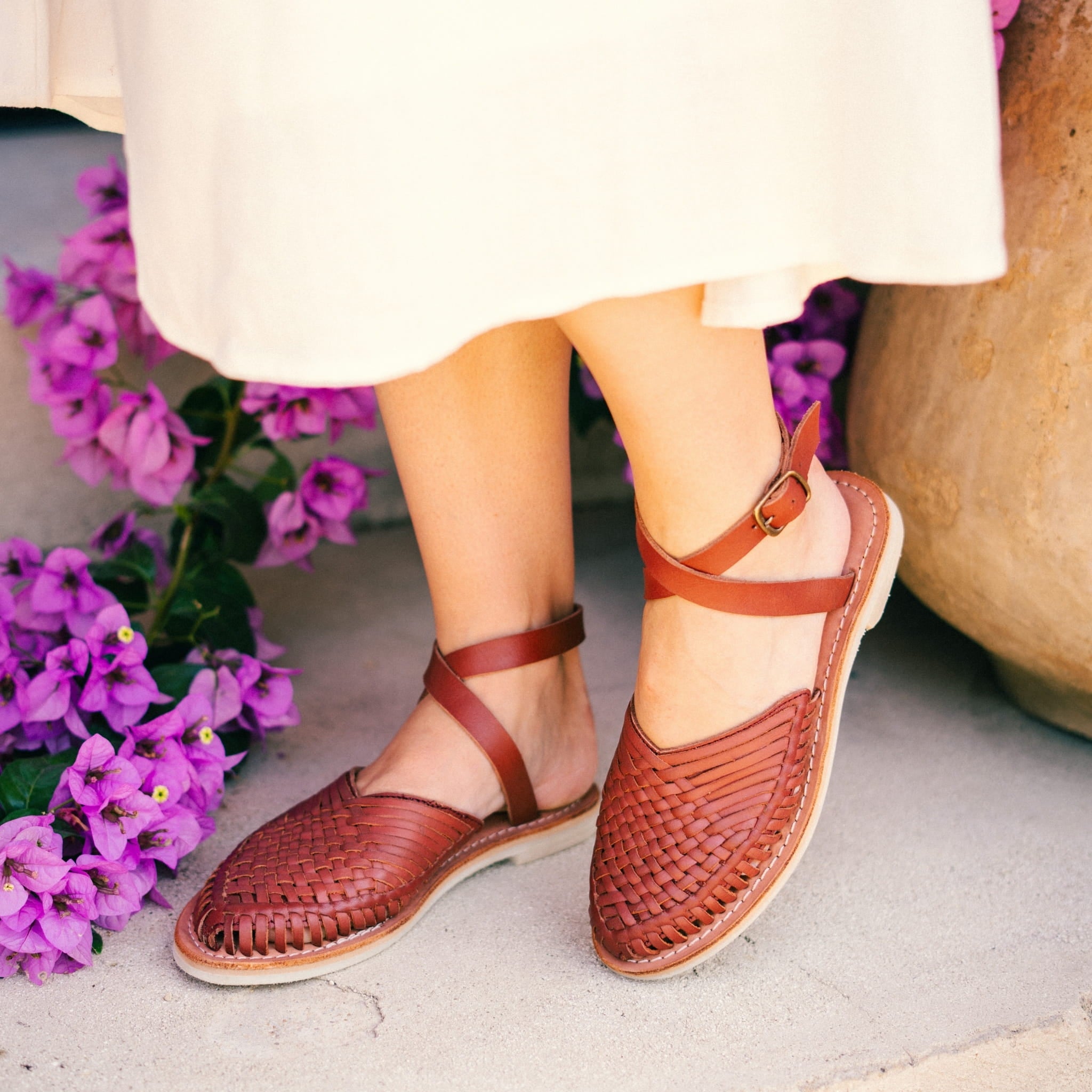 LUPITA TABAC - SANDALE FEMME MAPACHE