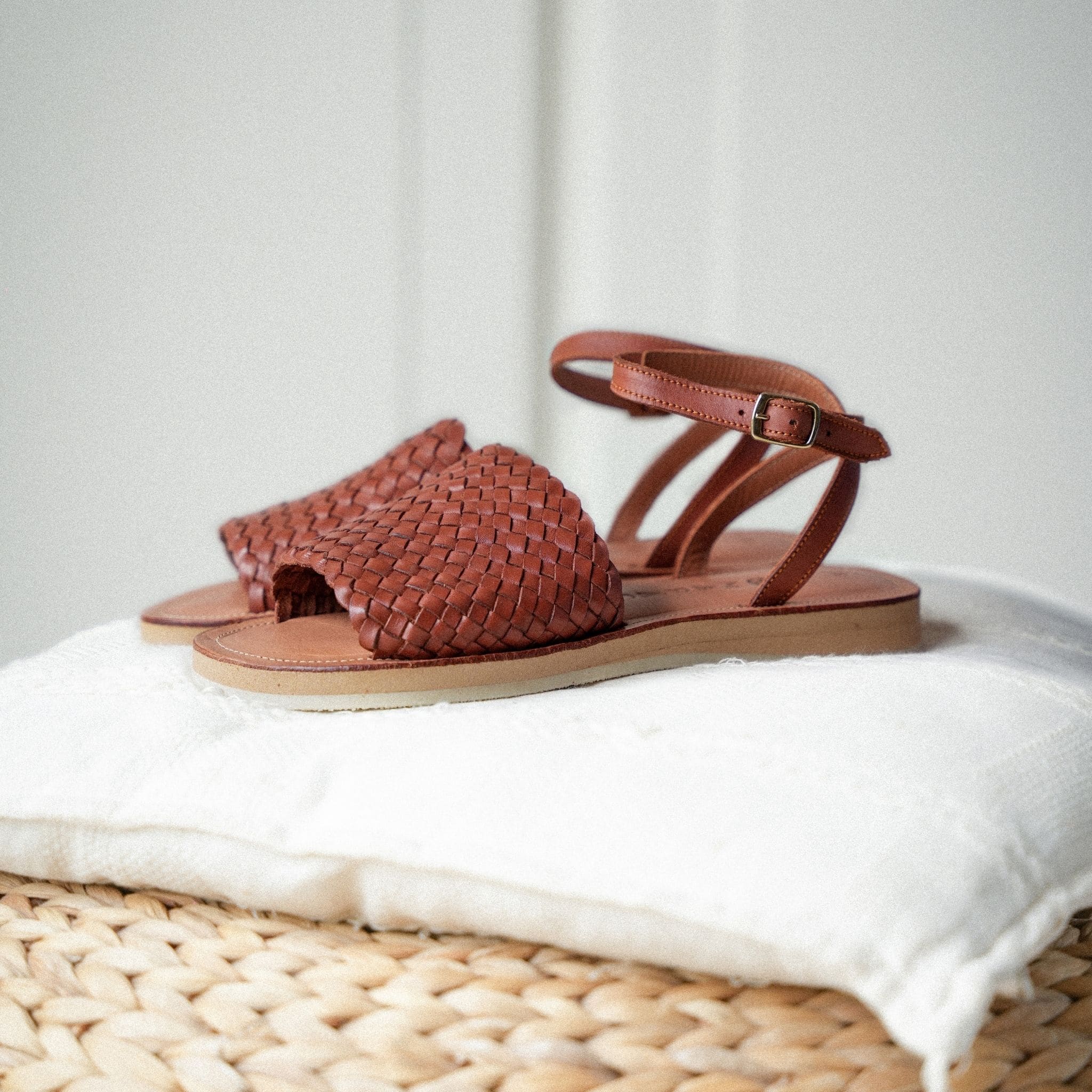 MILA TABAC - SANDALE FEMME MAPACHE