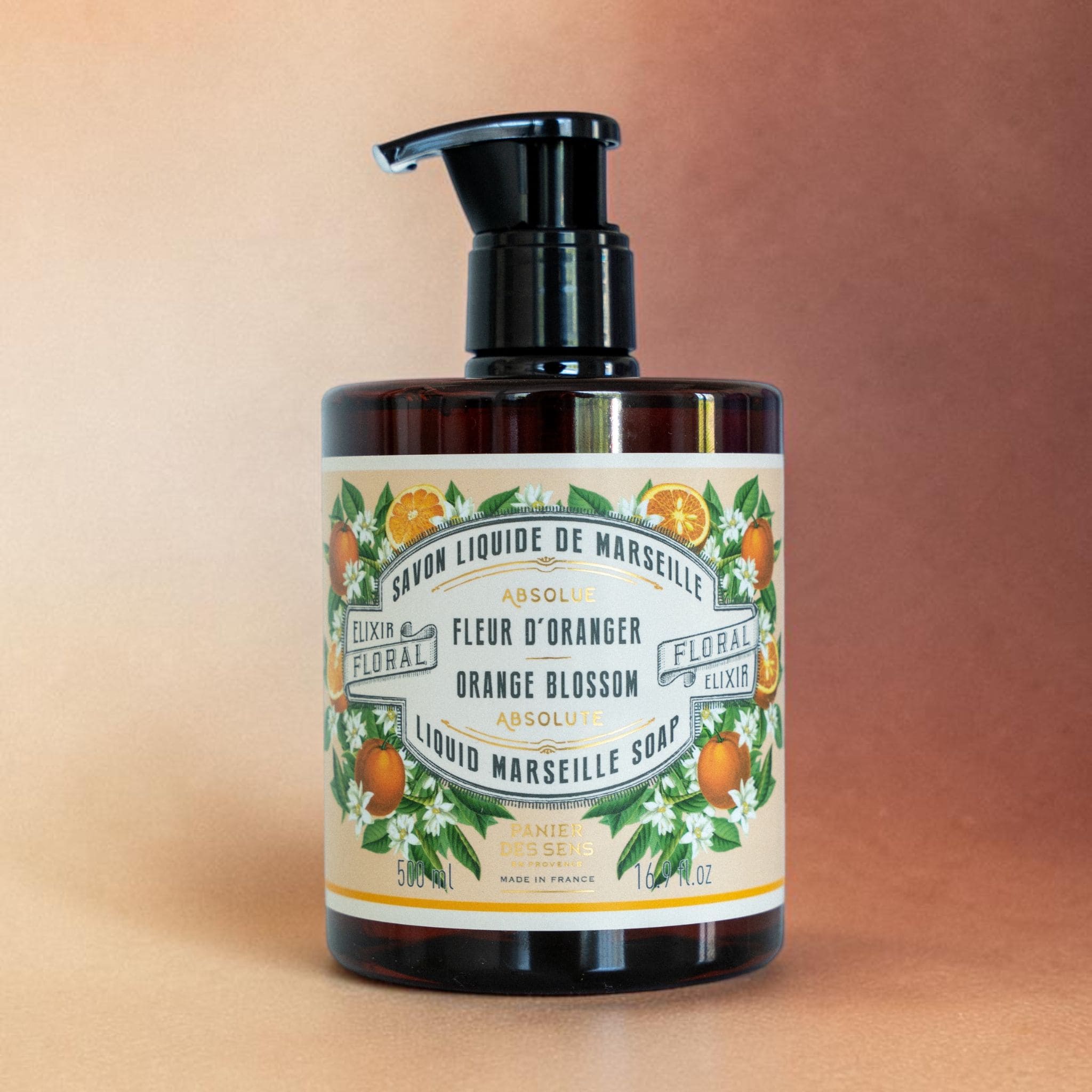 Savon liquide de Marseille Panier des Sens - Collaboration avec Mapache