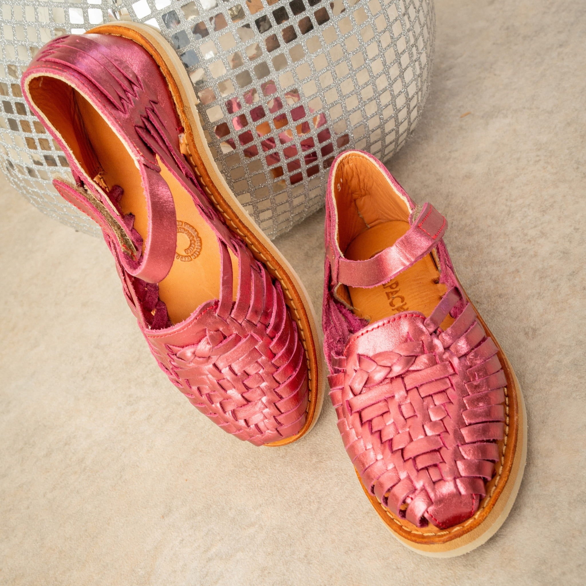 ALEGRIA ROSE FLASHY - HUARACHE ENFANT MAPACHE