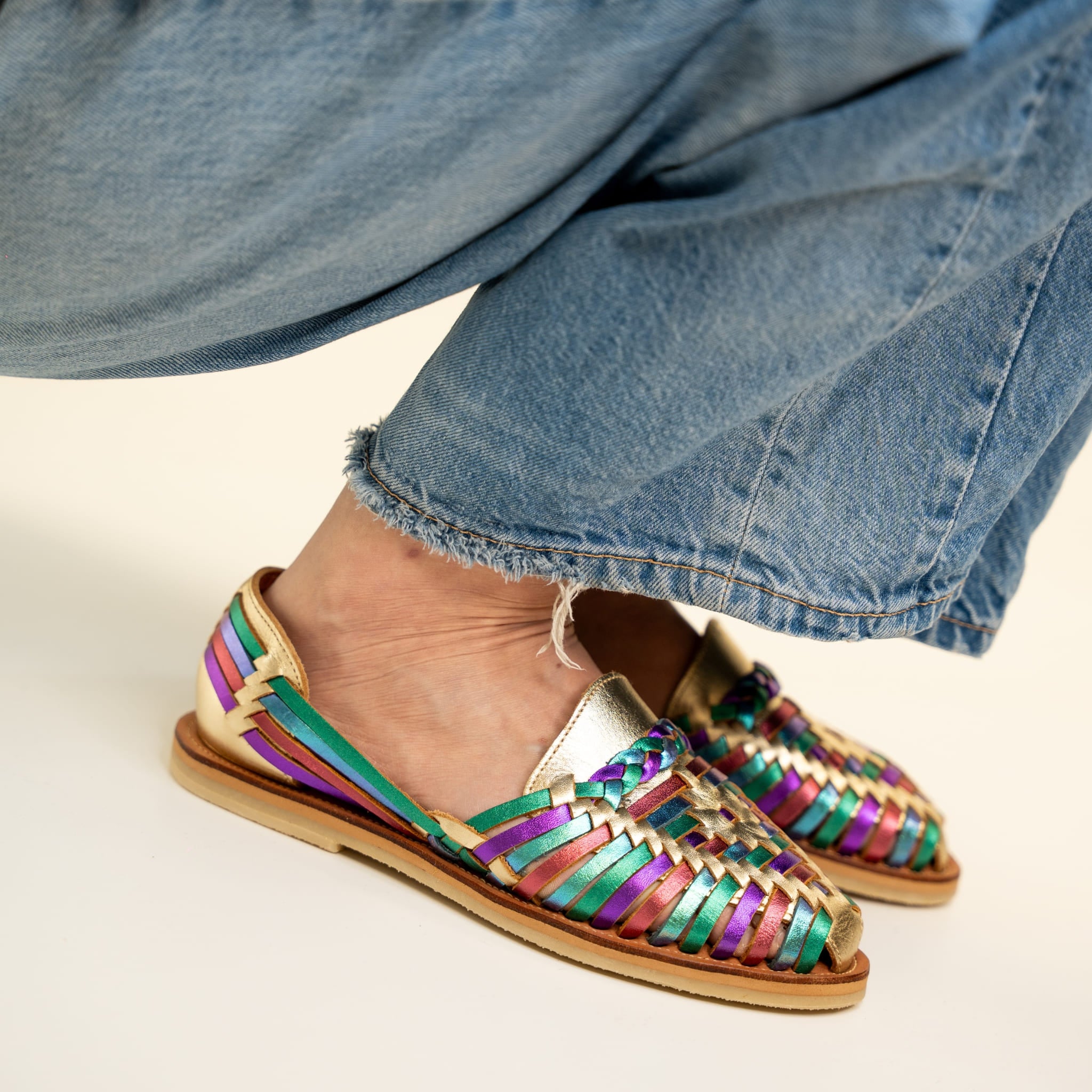 Huarache Alegre Iris - Mapache 