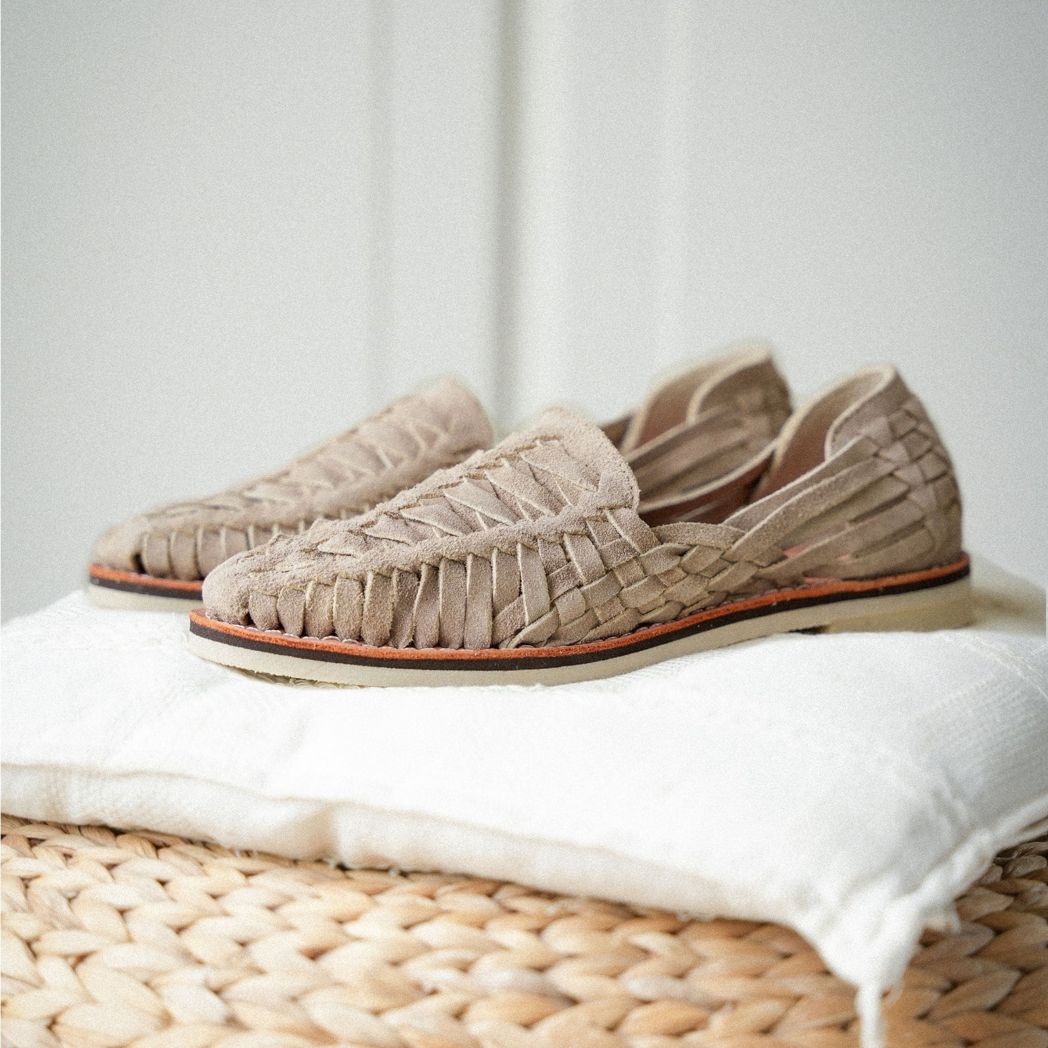 Buena Vista Suede Taupe - Mocassins homme Mapache