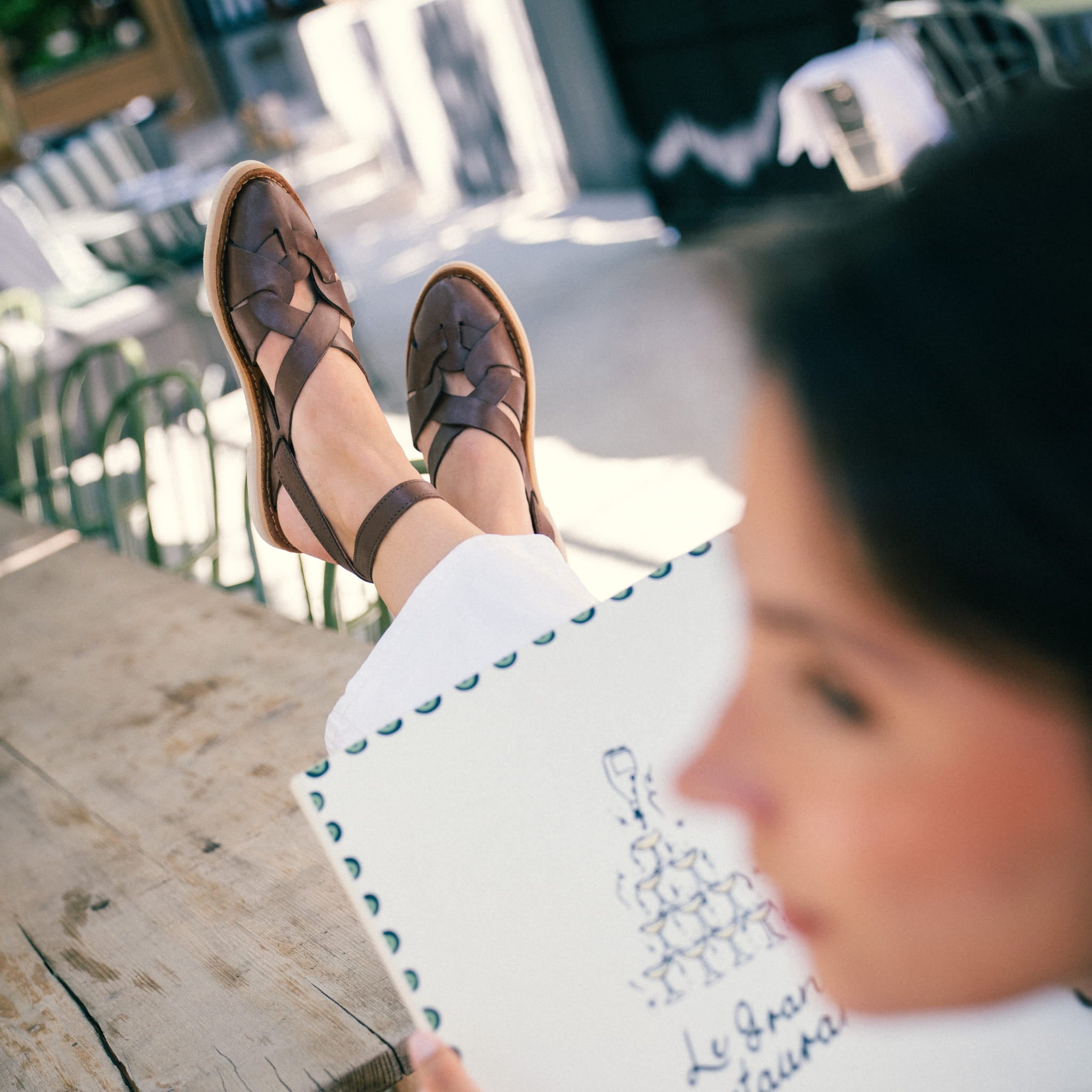 ELBA CHOCOLAT - SANDALE FEMME MAPACHE