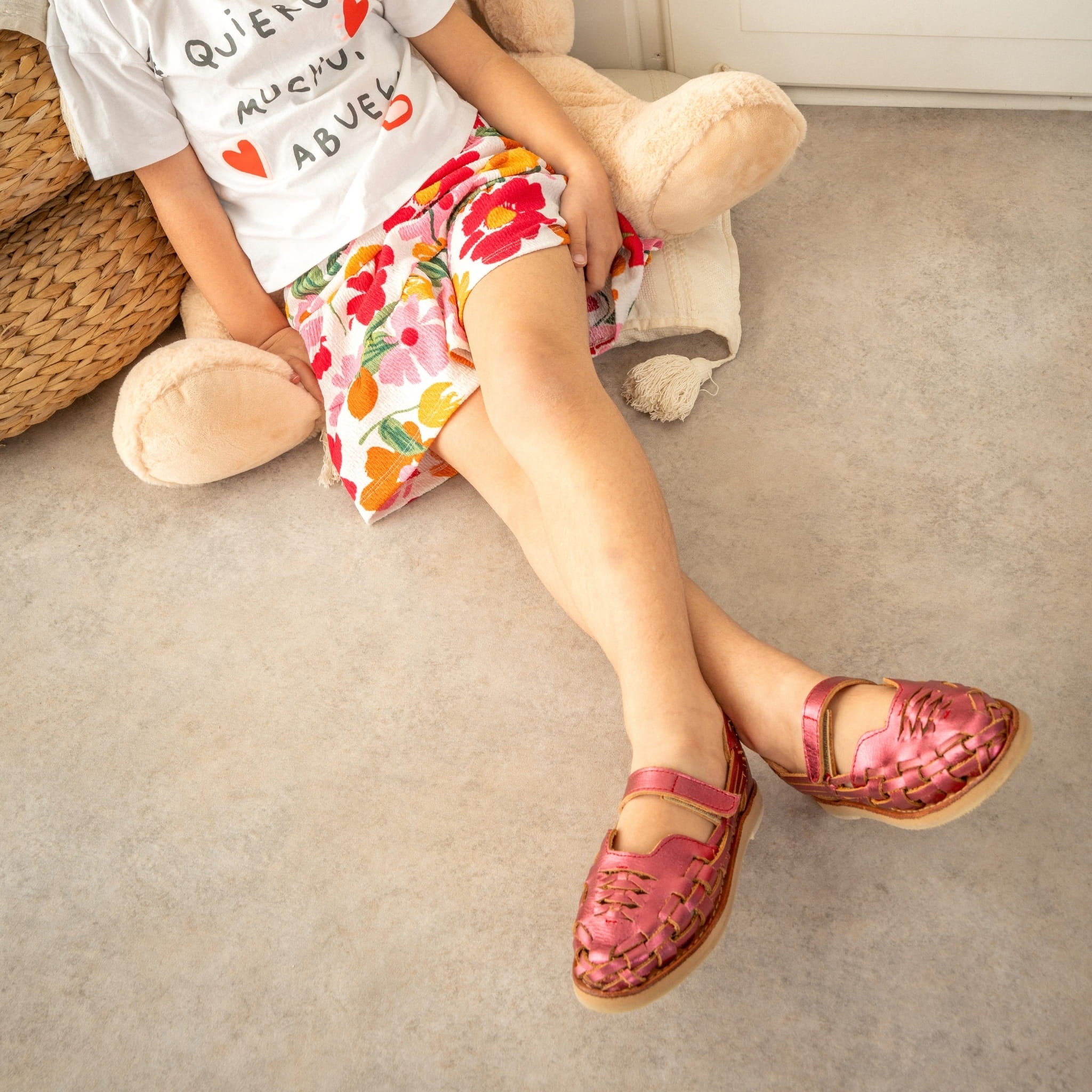 GABRIELLA ROSE FLASHY - HUARACHE ENFANT MAPACHE 