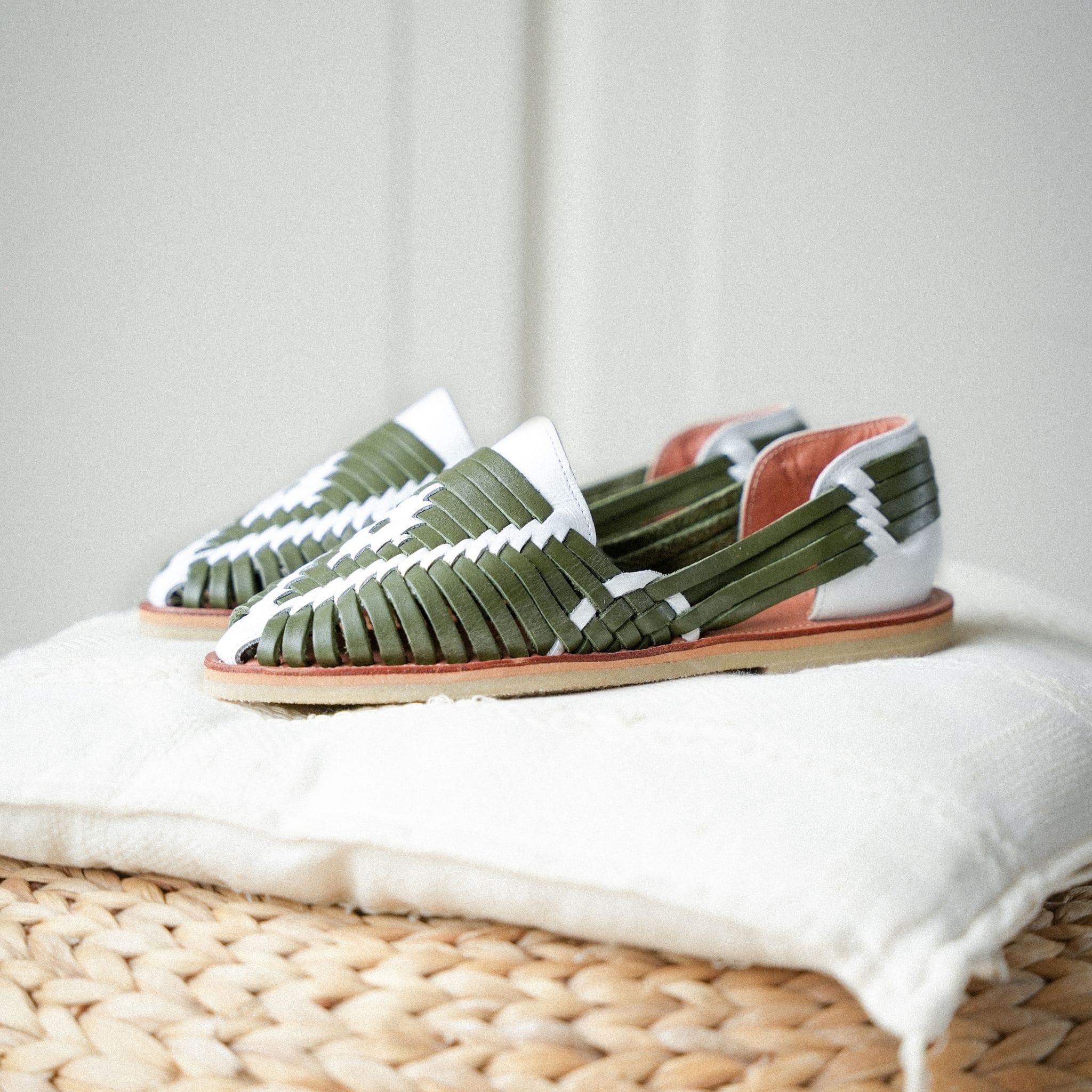 Ibarra Coco Olive - Huarache Mapache