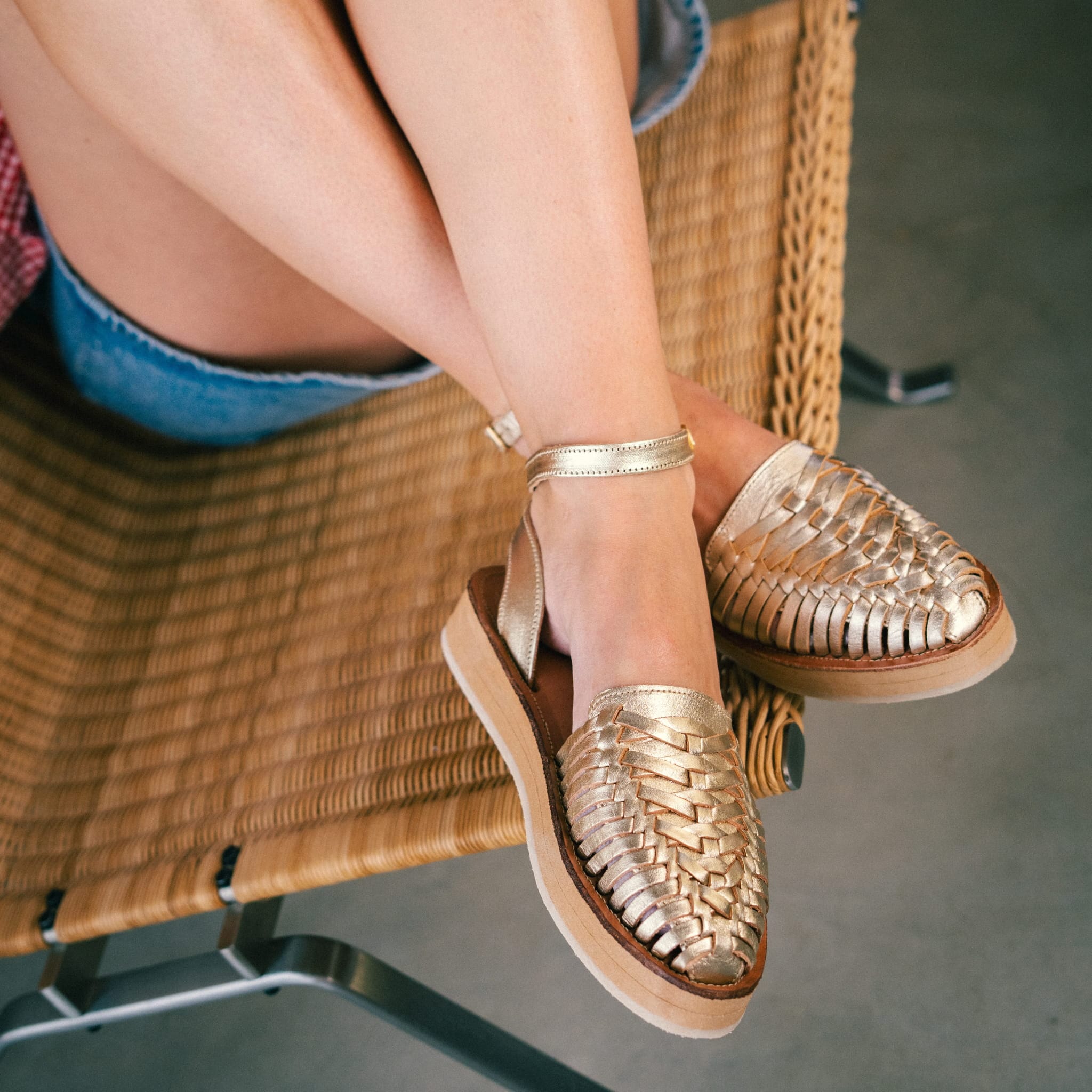 LOMA CHAMPAGNE - SANDALE FEMME MAPACHE