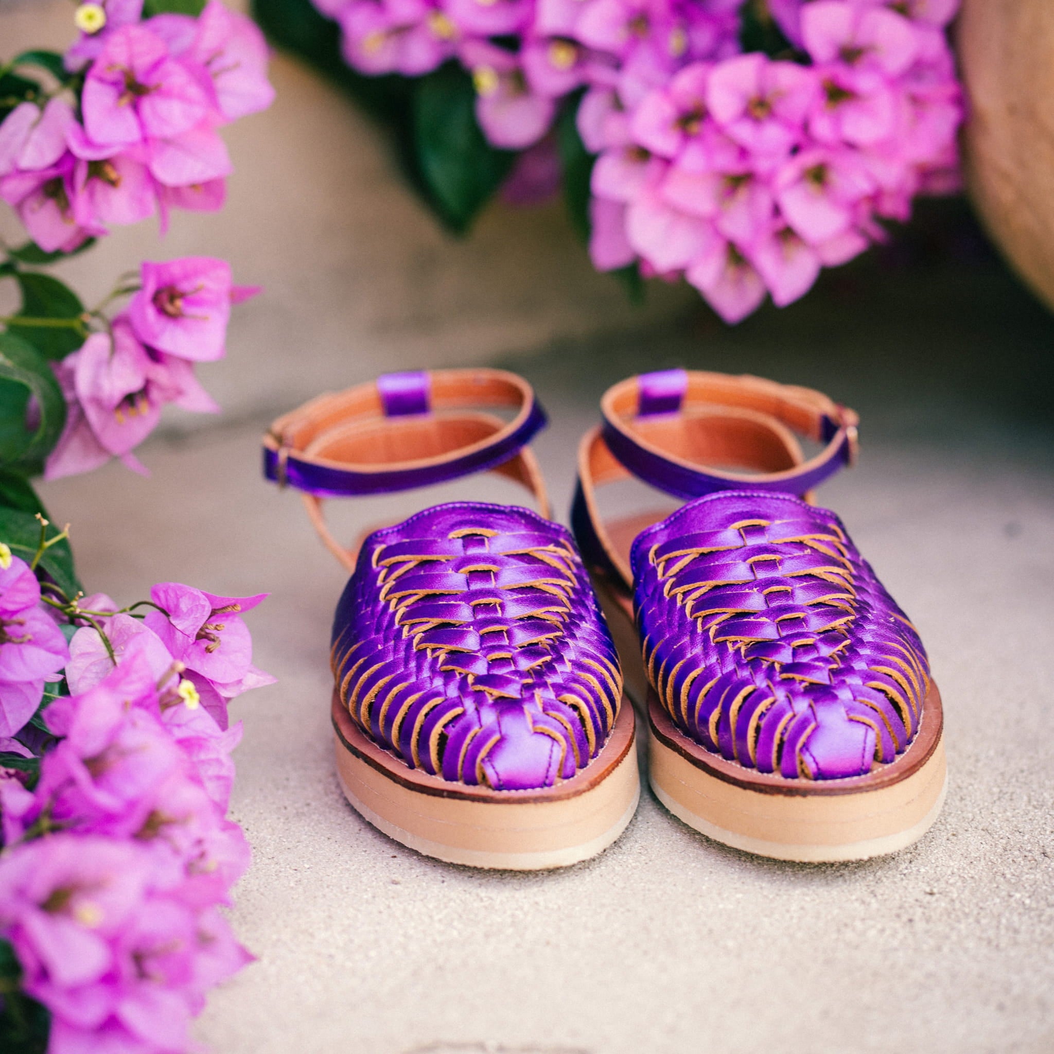 LOMA VIOLET FLASHY - SANDALE FEMME MAPACHE