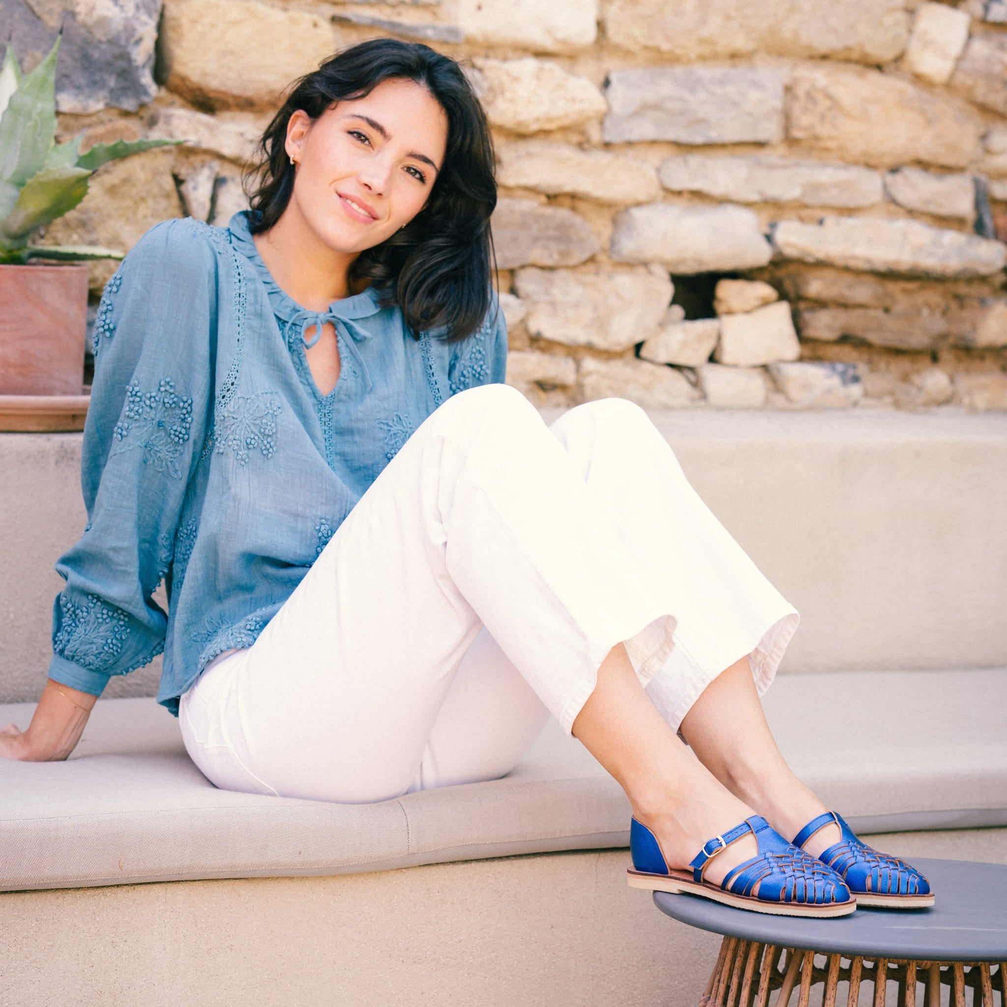 Linda Bleu Flashy - Huarache Mapache